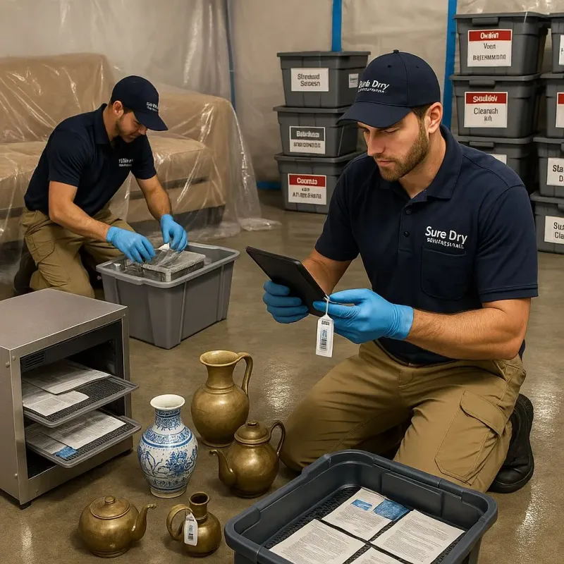 Content Protection and Restoration process in Oldham County, TX